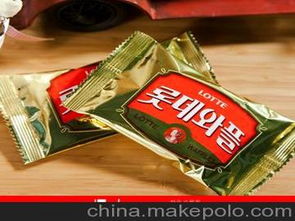 韩国进口食品批发 乐天奶油瓦夫饼干 薄脆煎饼 40g 30盒 箱